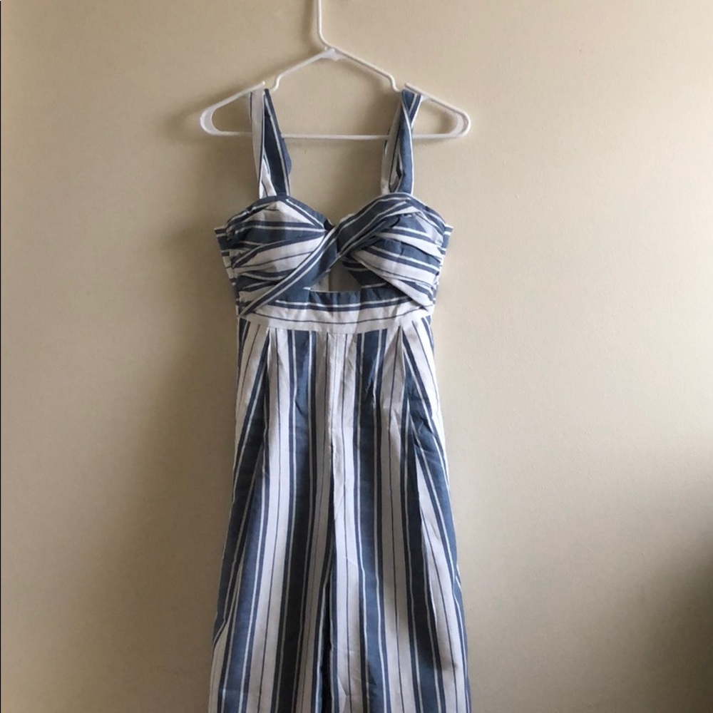 Striped Jumpsuit